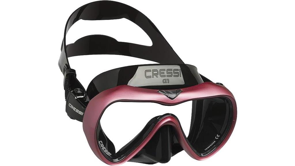 cressi high visibility diving mask