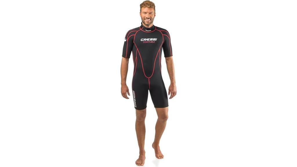 cressi shorty diving wetsuit comfortable and durable wetsuit