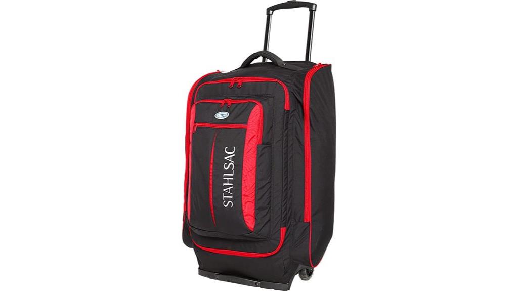 durable and spacious dive pack