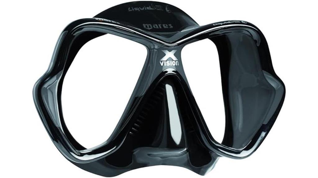 high performance scuba diving mask