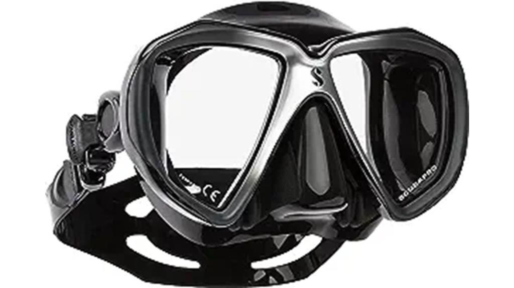 high quality scuba mask option