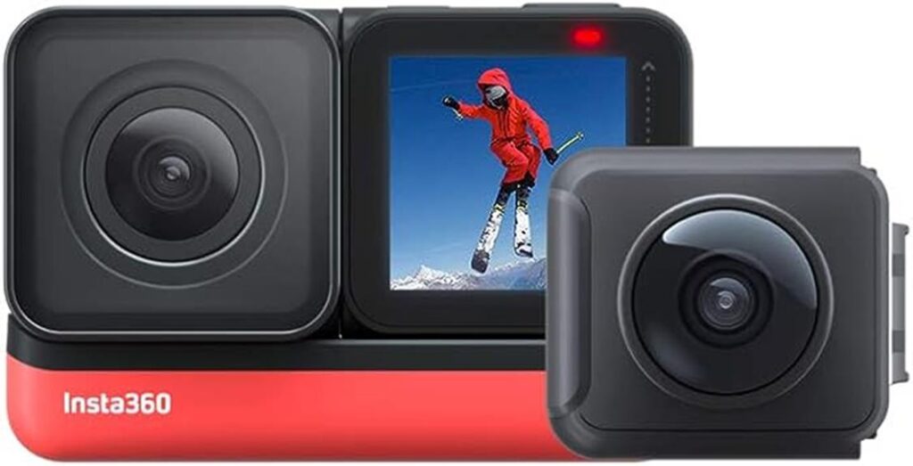modular action camera with interchangeable lenses